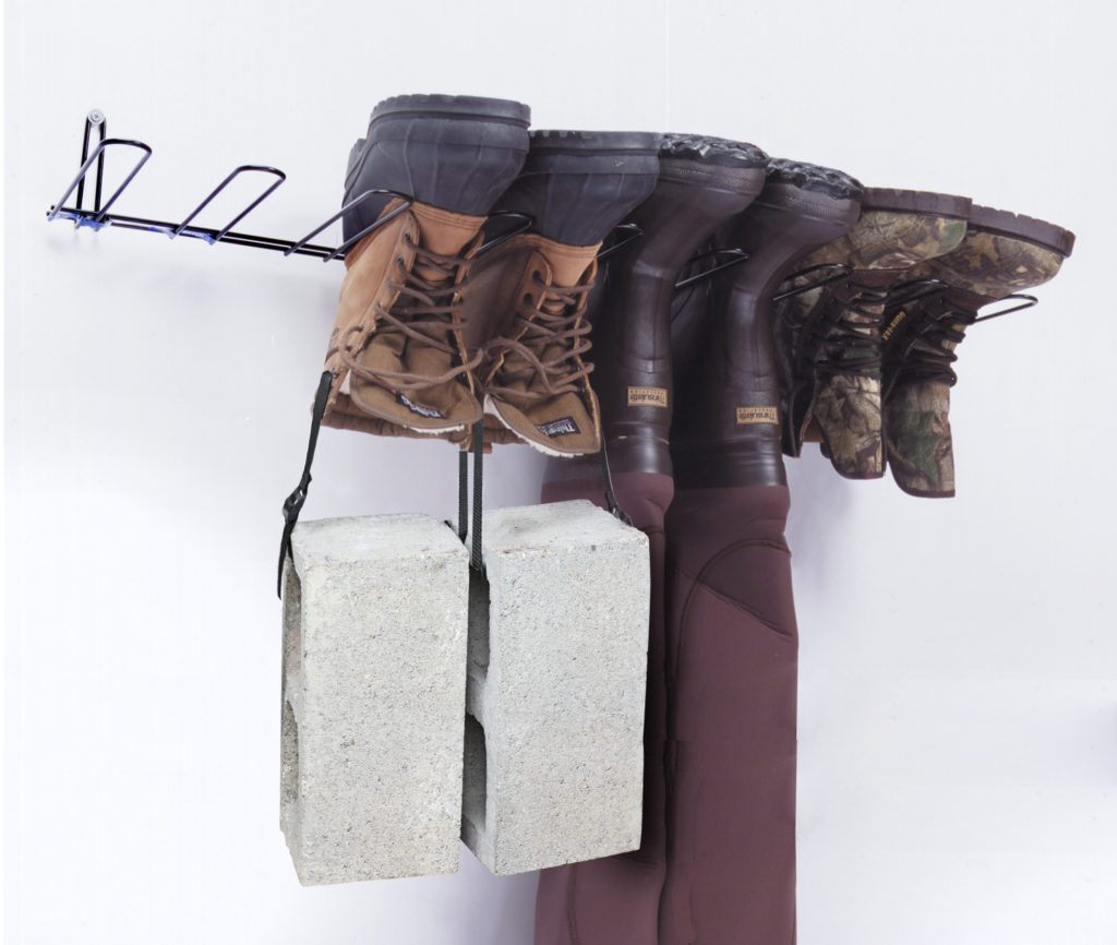 Safety Boot Storage Rack 4 Pair Boot Rack (SKU: 1004) - RACK'EM SAFETY