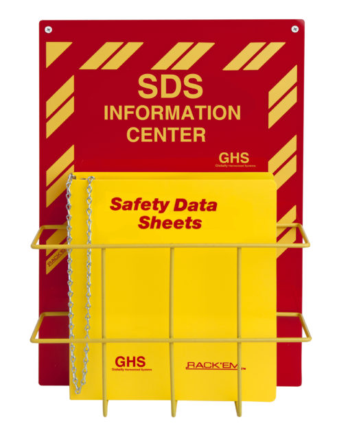 3" English SDS Binder and Safety Station