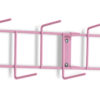 Pink PVC Coated 36" 16-Hook Rack