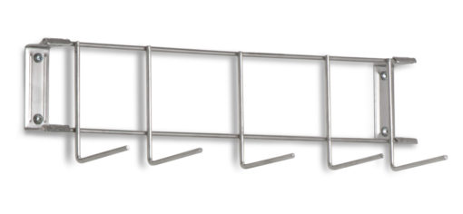 Stainless Steel 16" 5-Hook Rack