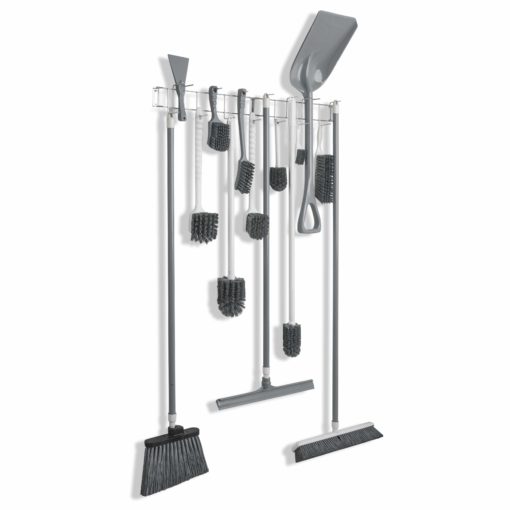 Stainless Steel 36" 16-Hook Rack