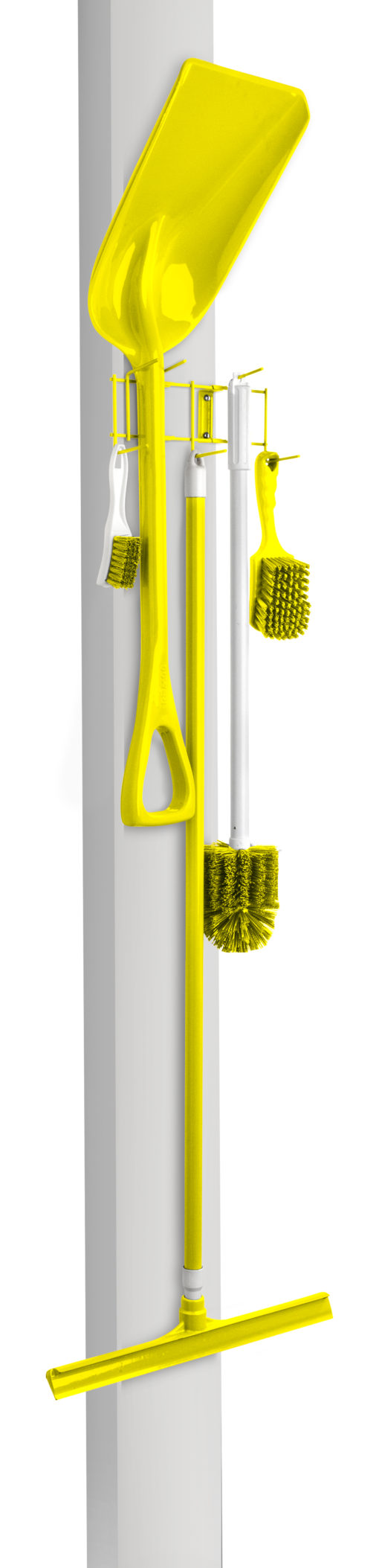 Yellow 10" Utility / Sanitation Rack