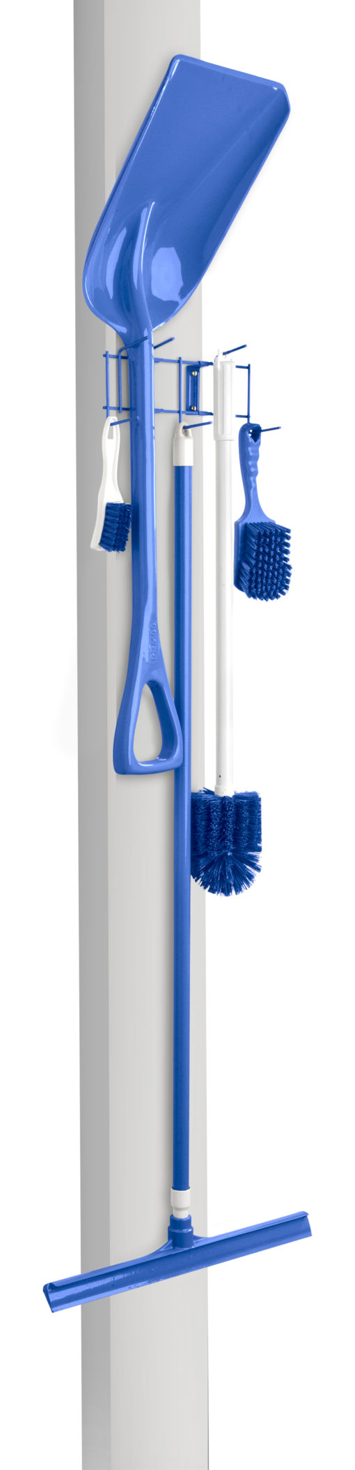 Blue 10" Utility / Sanitation Rack