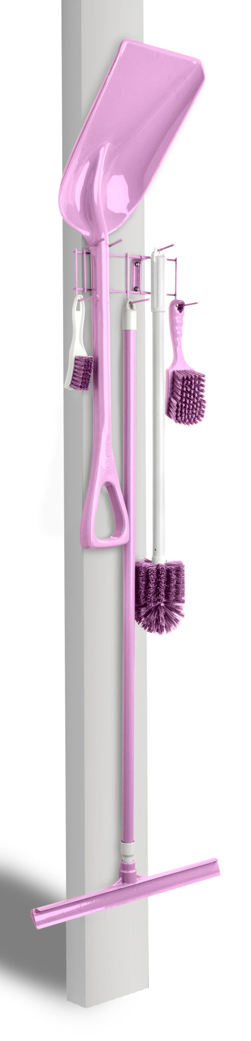 Pink 10" Utility / Sanitation Rack