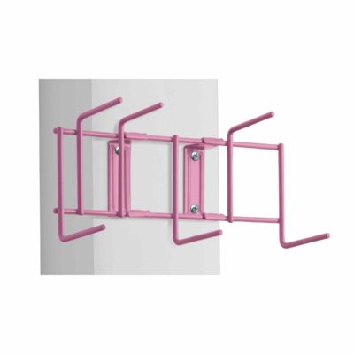 Pink 10" Utility / Sanitation Rack