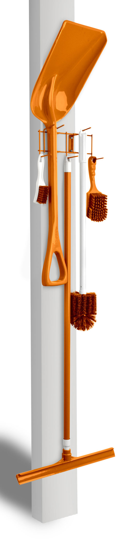 Orange 10" Utility / Sanitation Rack