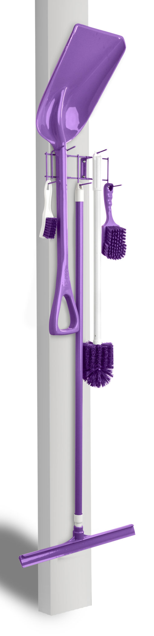 Purple 10" Utility / Sanitation Rack