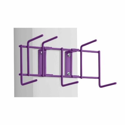 Purple 10" Utility / Sanitation Rack