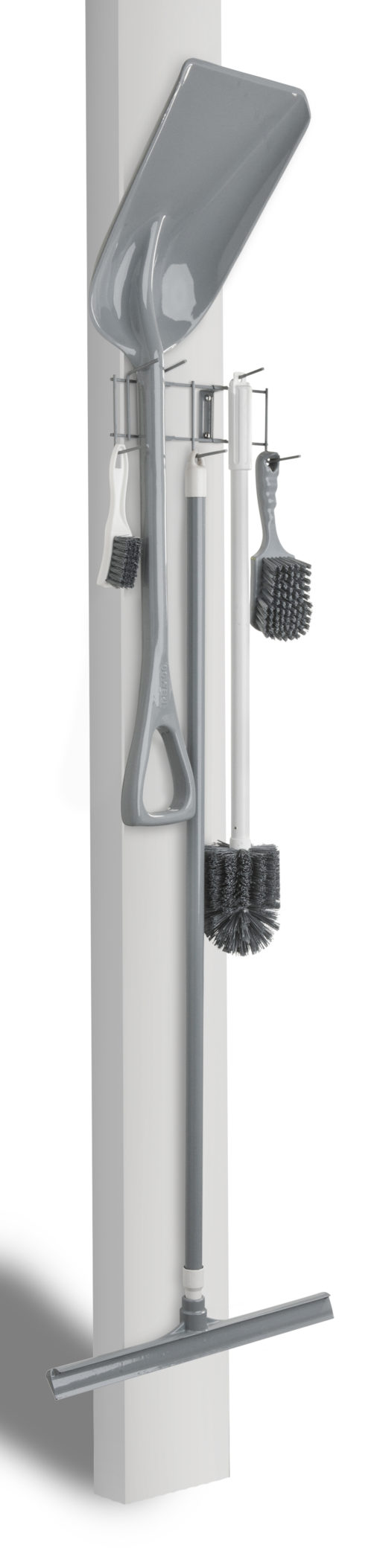 Gray 10" Utility / Sanitation Rack