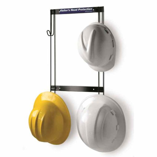 Hard Hat and Coat Rack