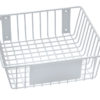 Universal White Wire Basket For your storage and organizational needs (9178-W)