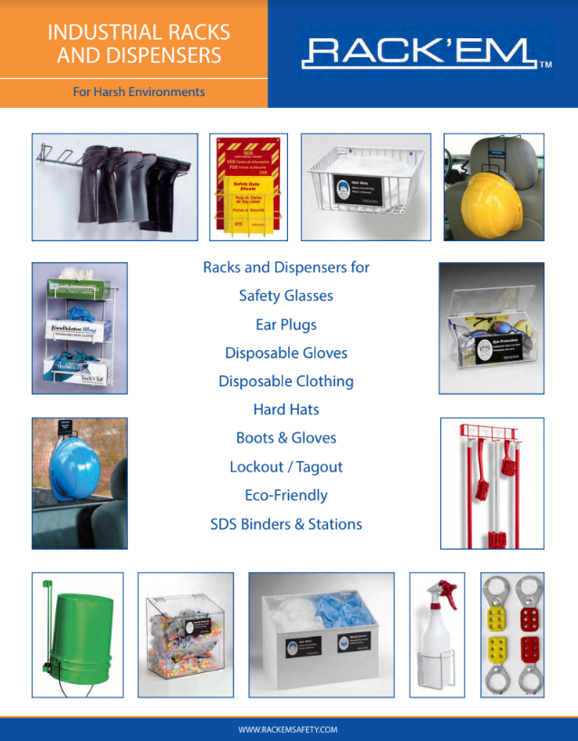 RACK'EM RACKS – Industrial Safety Dispensers & Racks. SDS Organizers ...