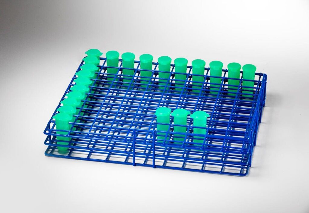 100 – 2 oz. Vial Rack (SKU: 4193) – RACK'EM RACKS